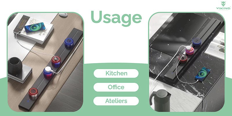 Shtepshtrije Viking LP40G, montim sipërfaqësor, e bardhë