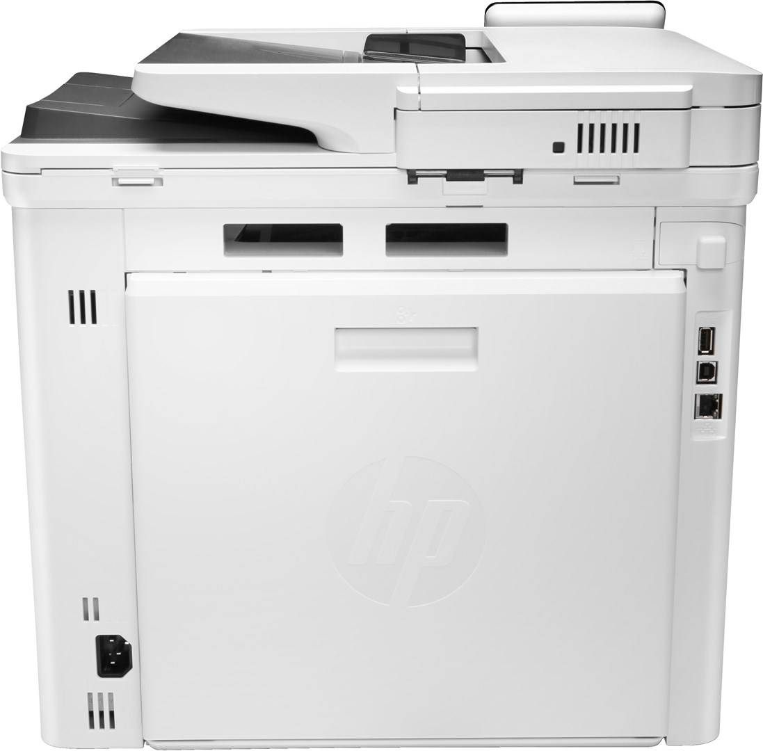 Printer multifunksional HP LaserJet Pro M479fdw, A4, USB/Ethernet/Wi-Fi, i bardhë