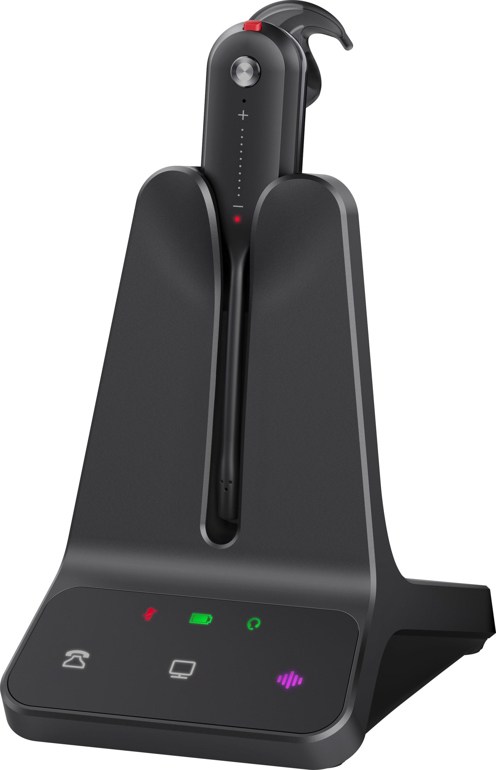 Слушалки без кабел Yealink WH63 E2 UC, DECT, намалување на бучава, црни