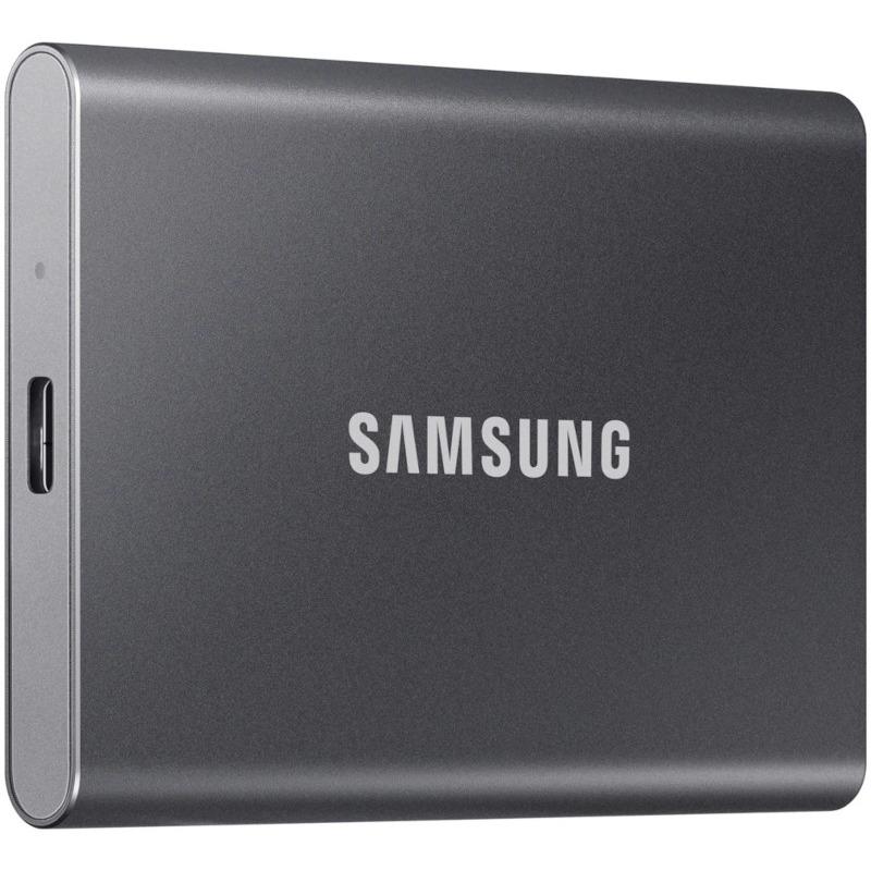 SSD i jashtëm Samsung Portable T7, 1TB, USB 3.2 Gen 2 Type C, gri