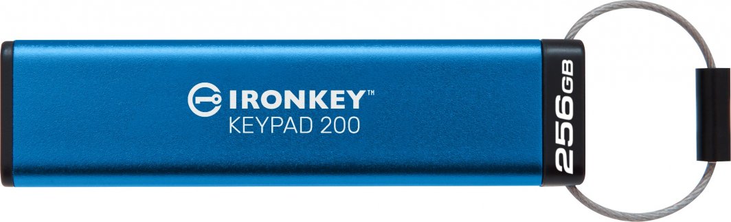 USB Pendrive Kingston IronKey 200, 256GB, USB 3.0, AES, e kaltër