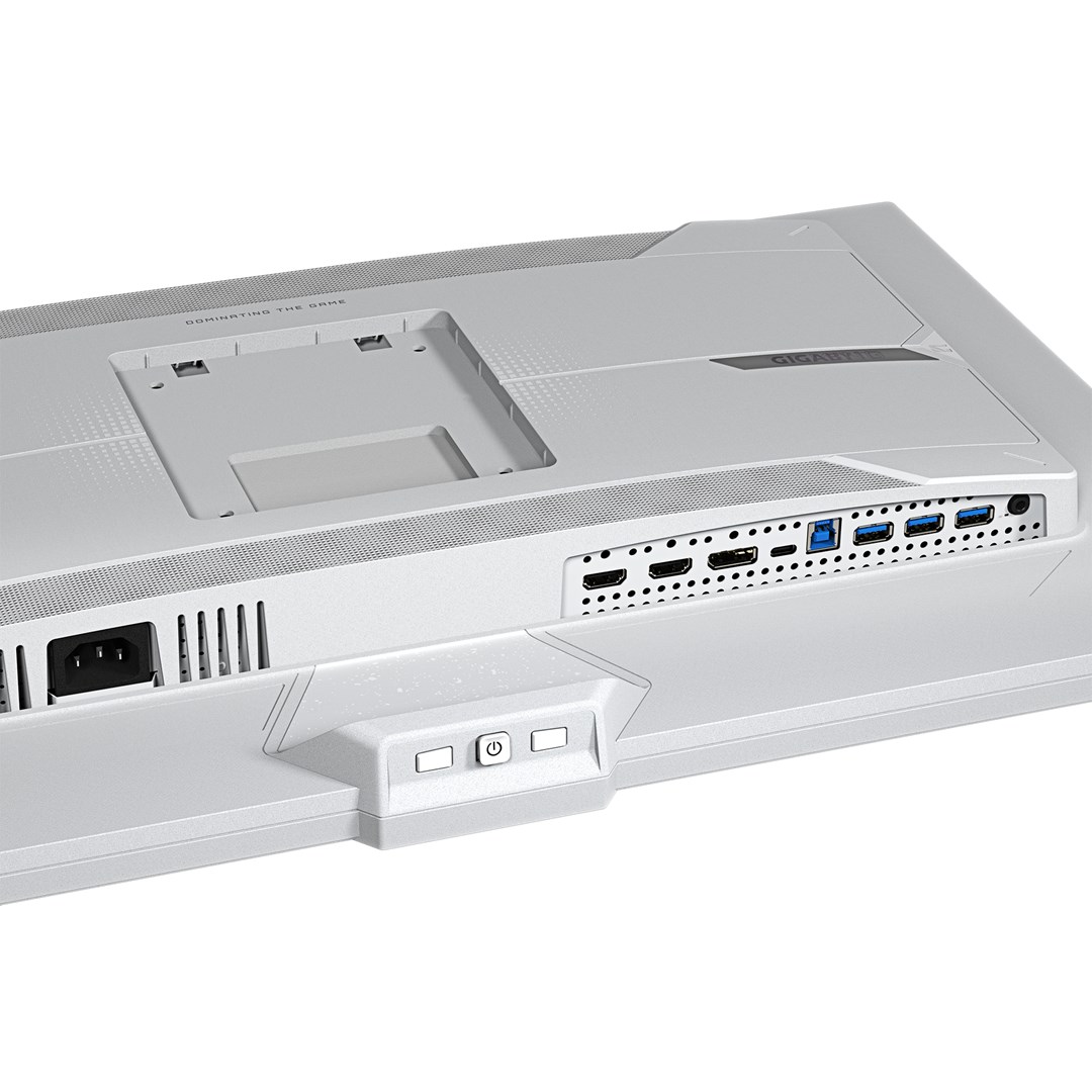 GIGABYTE M27UP ICE монитор, 27", 4K 160Hz/FHD 320Hz двоен режим, бел