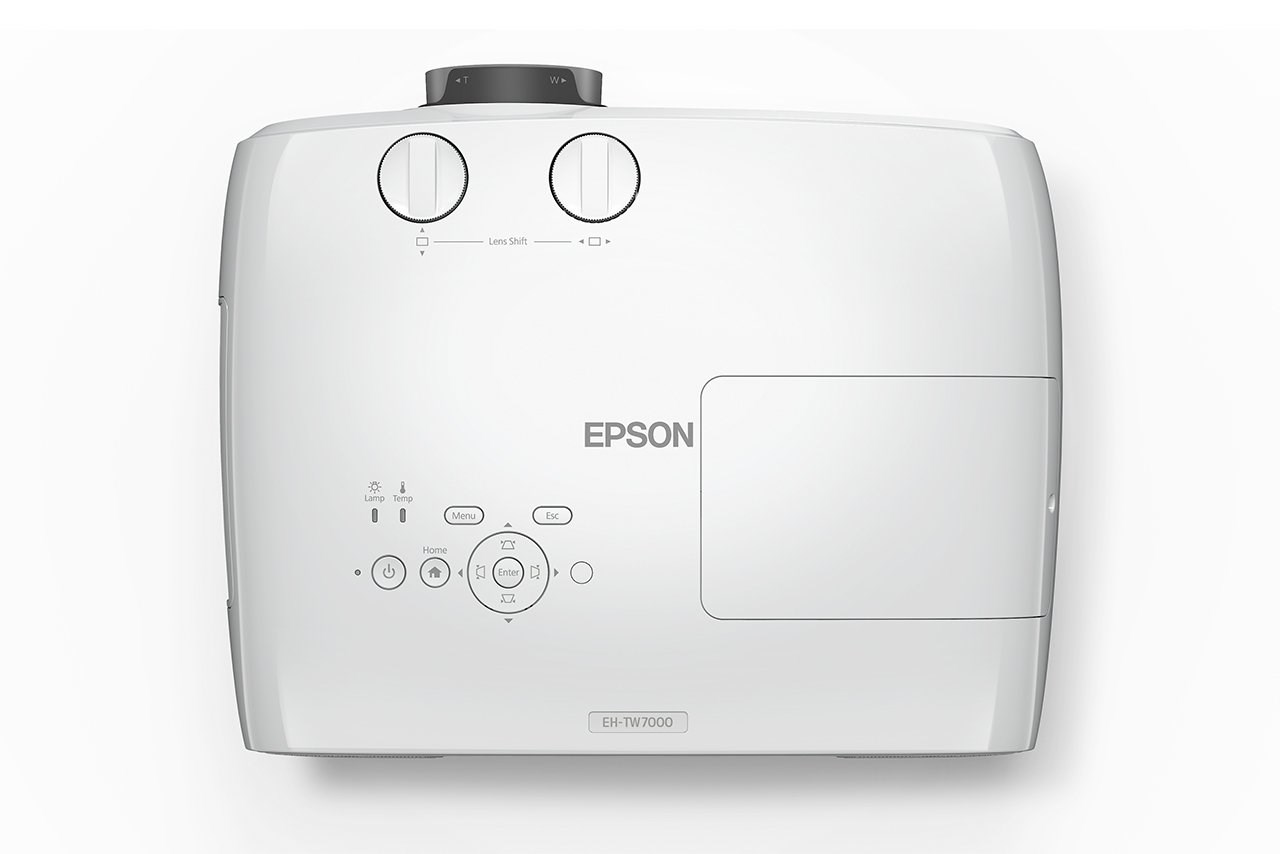 Проектор EPSON EH-TW7000, 4K PRO-UHD, 3000 ANSI, 3LCD, бел