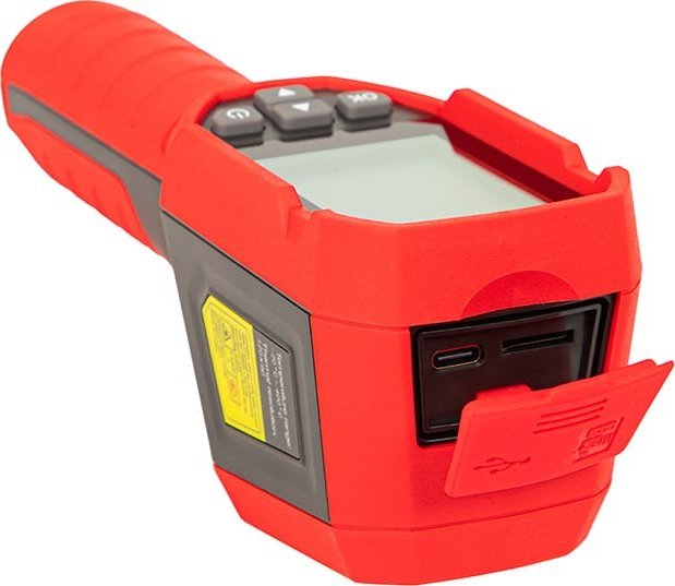 Рачна термална камера Uni-T UTi120S, екран 2.4", 32GB, црвена