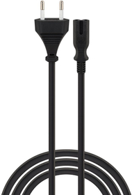 Кабел за струја Savio CL-178, 5m, IEC C7, црн