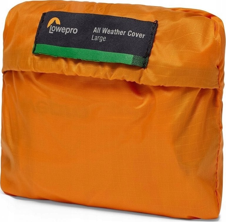 Mbulesë mbrojtëse për çantë aparati Lowepro AW Cover L, e papërshkueshme nga uji, e zezë