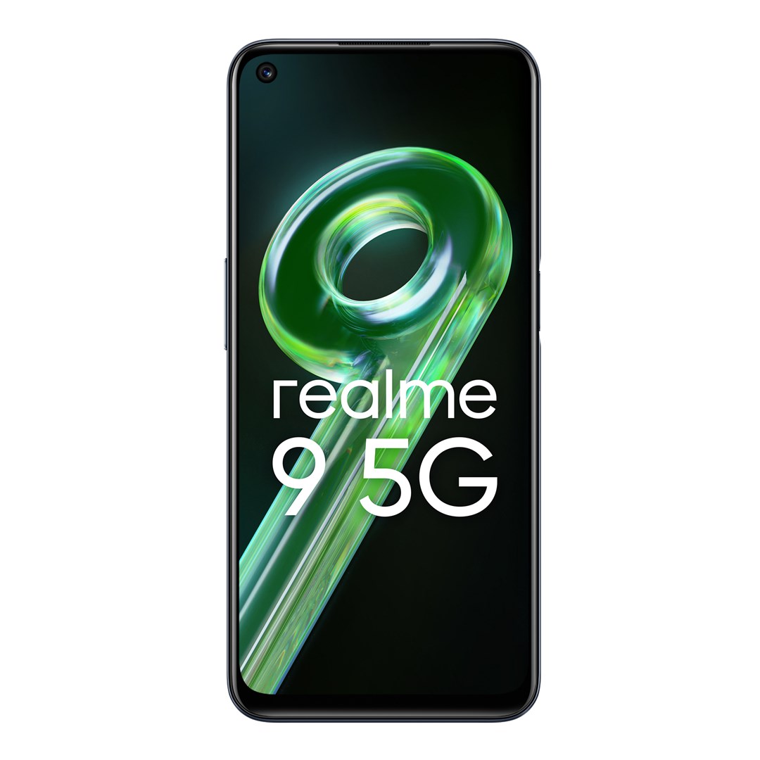 Мобилен телефон REALME 9, 6.6\", Snapdragon 695 5G, 4GB RAM, 128GB, црн