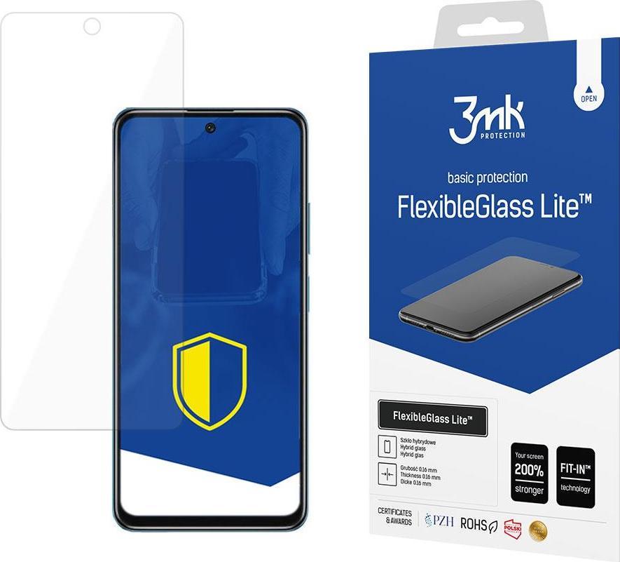 Mbrojtës ekrani 3MK FlexibleGlass Lite për Xiaomi POCO M4 Pro 5G, xham fleksibël