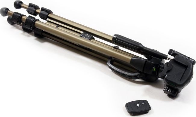 Tripod për telefon Fancier SB4164, 1.8 m, telekomandë Bluetooth, i zi