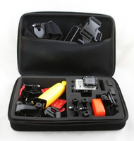 Set aksesorësh Xrec XXL për GoPro Hero dhe SJCAM, universal, i zi