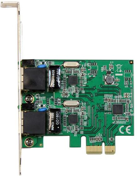 Kartë rrjeti StarTech.com DUAL PORT GIGABIT PCI Express, 2x RJ45, 10/100/1000 Mbps