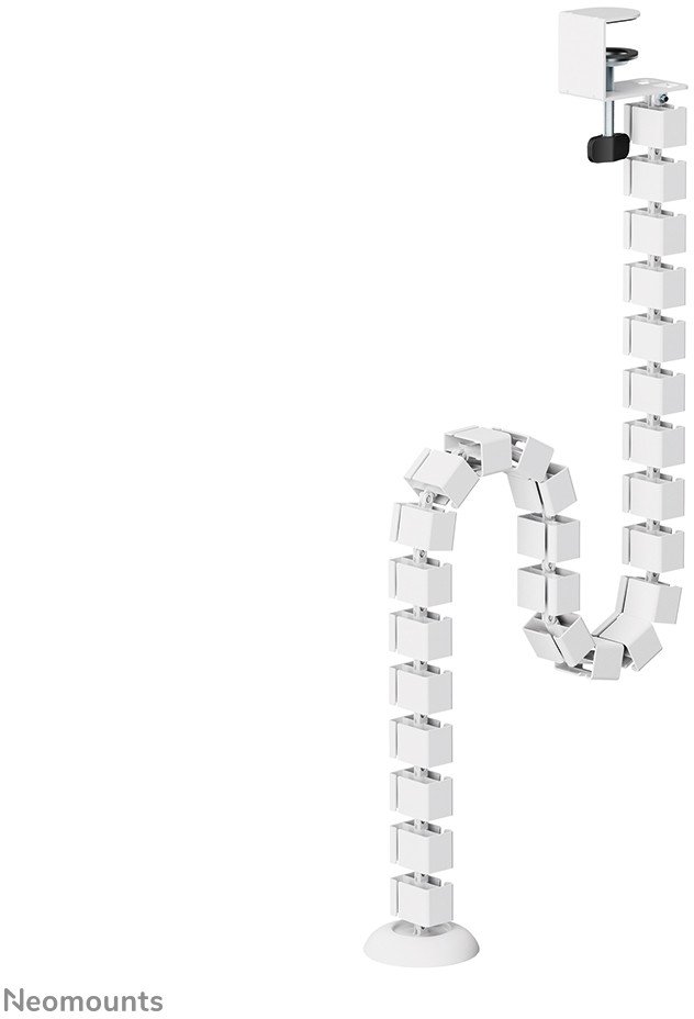 Kanal kabllosh Neomounts ADS06-131WH, dizajn spine, montim me kapëse, i bardhë