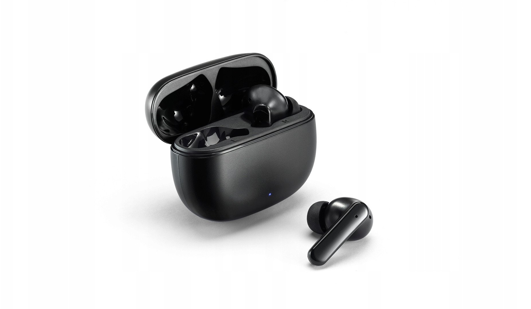 Kufje True Wireless Motorola Moto Buds 125, ENC, IPX5, të zeza