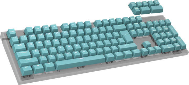 Копчиња Genesis Lead 300, OEM, 106, ABS, тиркизна боја