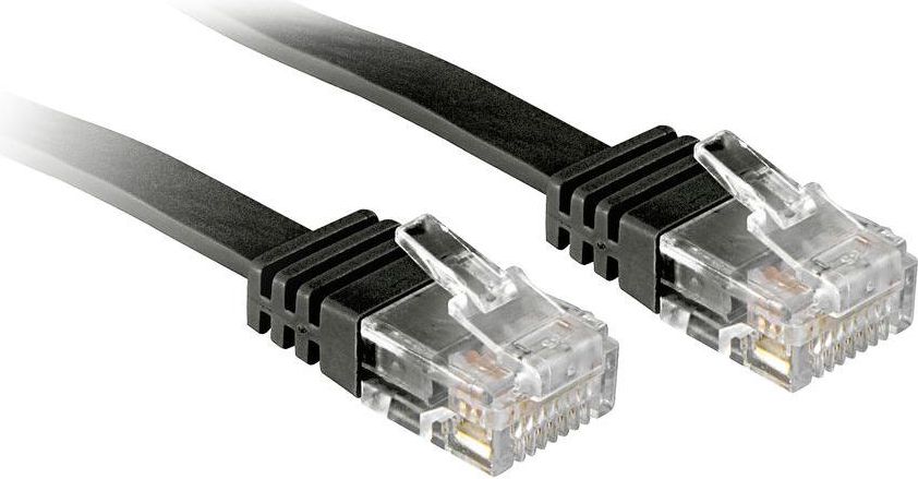 Kabllo rrjeti Lindy RJ45, 3m, e zezë 