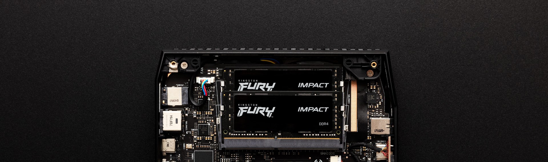Memorie RAM Kingston Fury Impact, 8GB, DDR4, 2666MHz, e zezë