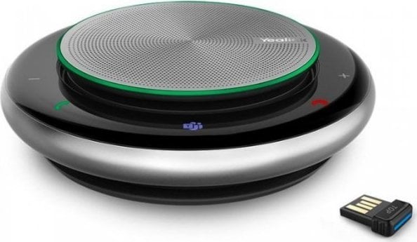 Konferencë speaker Yealink CP900, Bluetooth dhe USB, pa tela, i zi