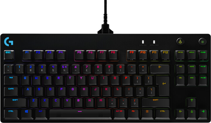Tastierë Logitech G Pro (2019), GX, e kaltër