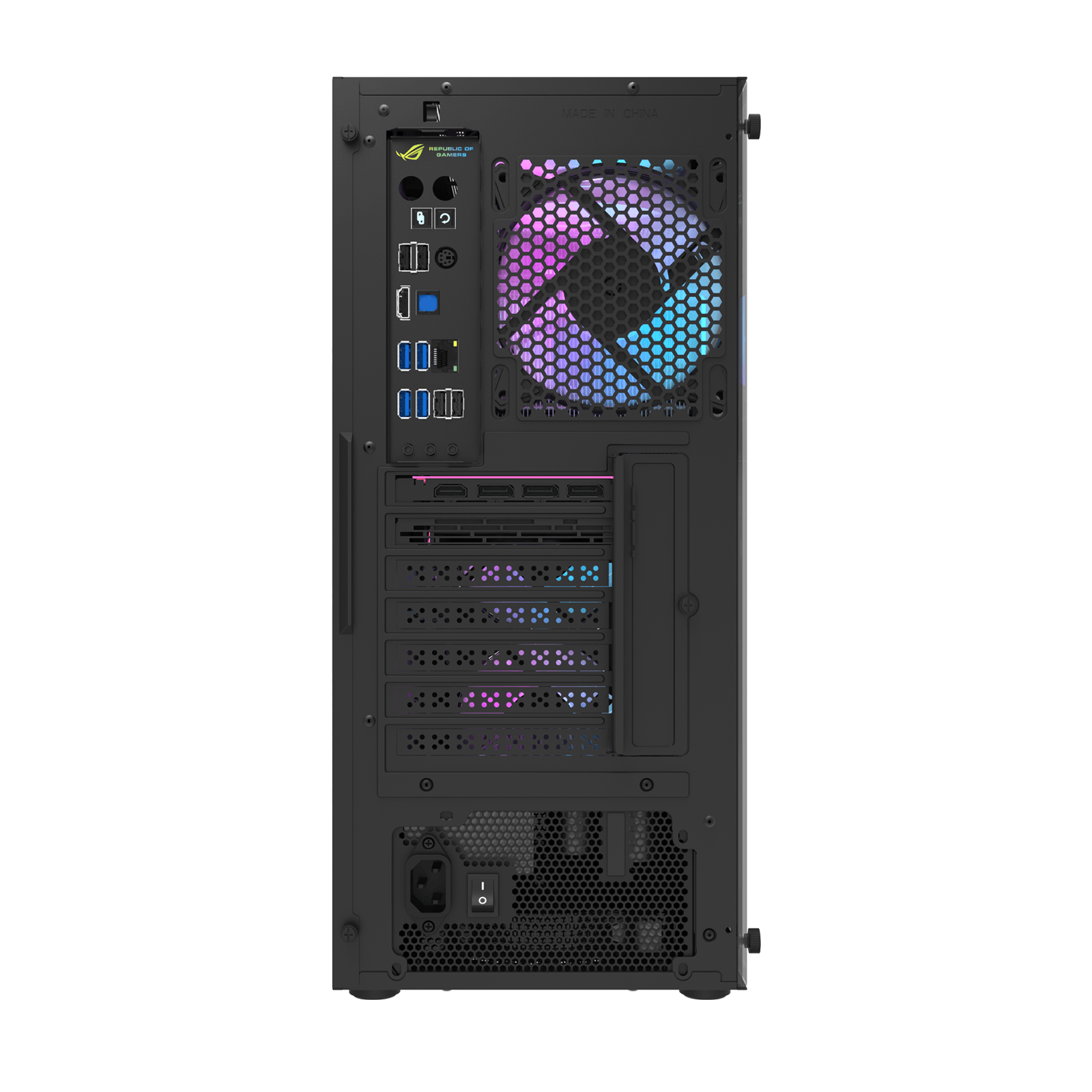 Kasë Darkflash DK351, e zezë, Midi Tower