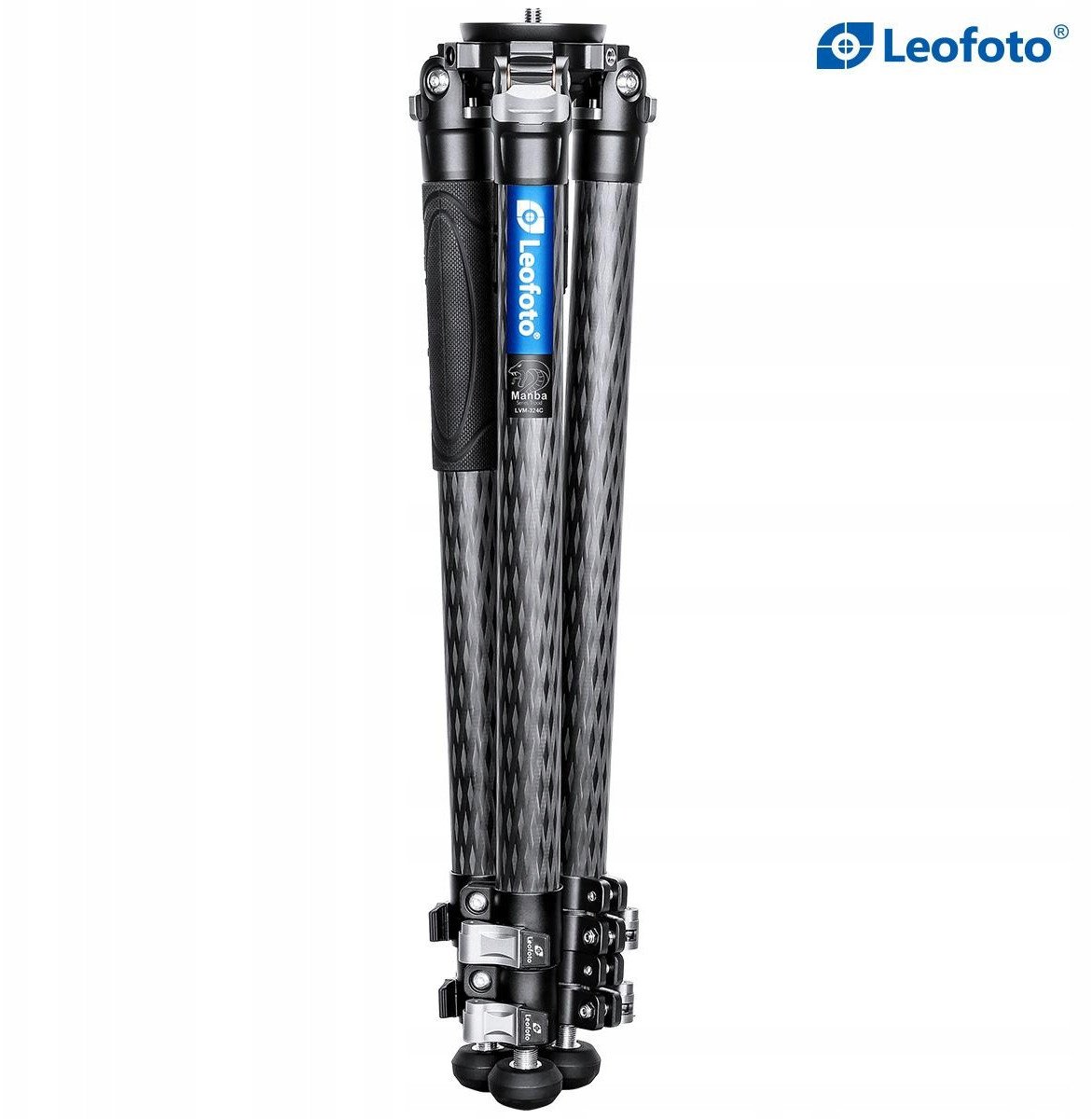 Tripod LEOFOTO LVM-323C Manba LV, fibër karboni, kokë fluid BV-10