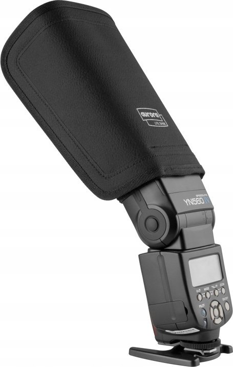 Reflektor për blic Aurora Portaflex SBF-B, 19 x 25 cm, i zi argjendtë