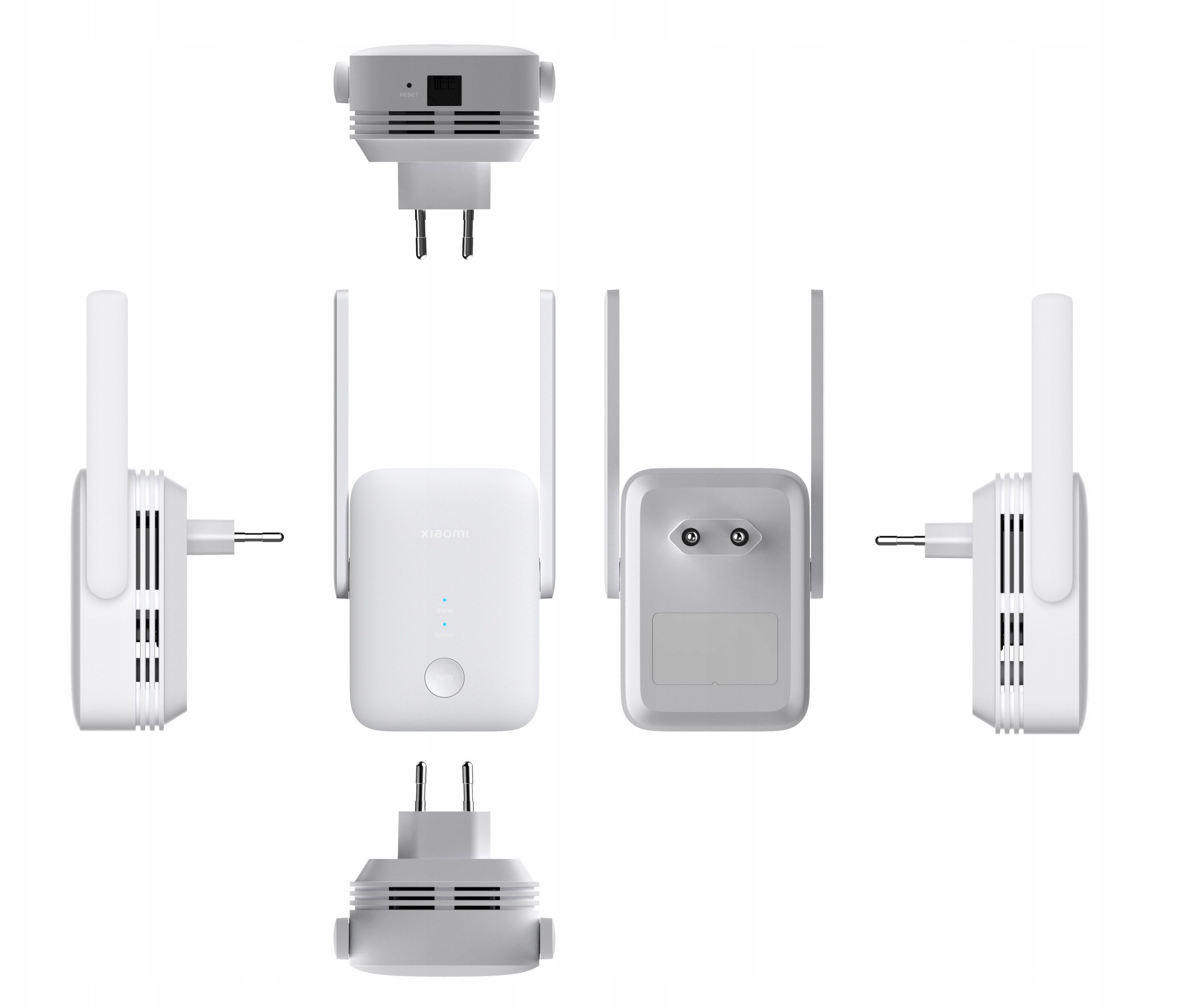 Përsëritës WiFi Xiaomi AX1500, WiFi 6, 1500 Mbps, i zi