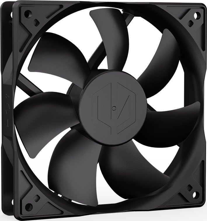 Ventilator për kasë Endorfy Zephyr 120 EY4A017, 120mm, FDB, i zi