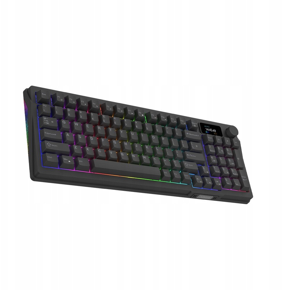 Tastierë mekanike Aqirys Atria, 96%, me kabllo, e zezë