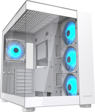 Kуќиште за компјутер Cougar Gaming FV150, MIDI Tower, калено стакло, 4 ARGB вентилатори