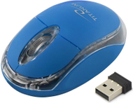 Maus Titanum Condor, wireless, USB, i kaltërt