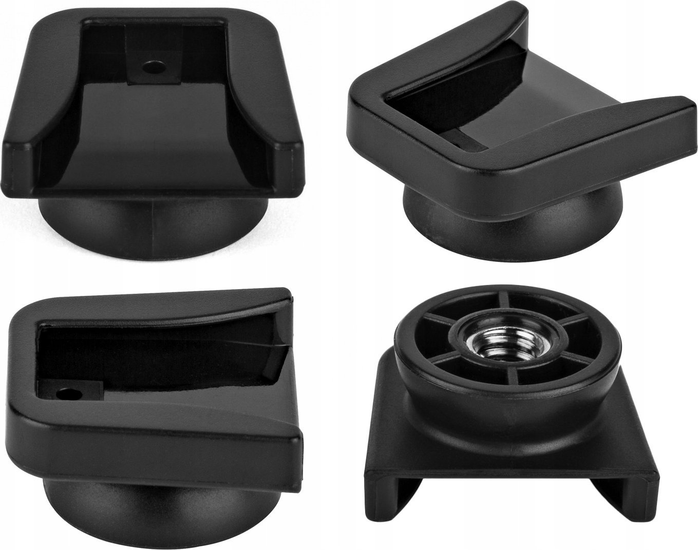 Mbajtëse JOBY Cold Shoe Mount, vidë 1/4"-20, ABS dhe çelik inox, e zezë