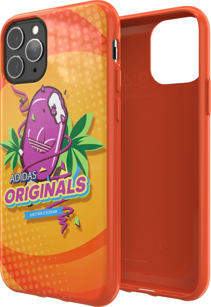 Mbrojtëse Adidas BODEGA FW19 për iPhone 11 Pro, portokalli