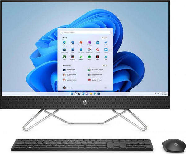 Kompjuter HP All-In-One 24-cb0199nw Ryzen 5 5500U, 16 GB, 512 GB SSD Windows 11 Home