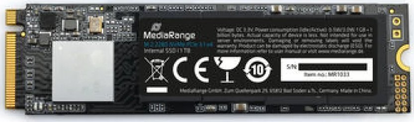 SSD i brendshëm MediaRange MR1033, 1TB, M.2 2280, NVMe PCIe Gen3 x4