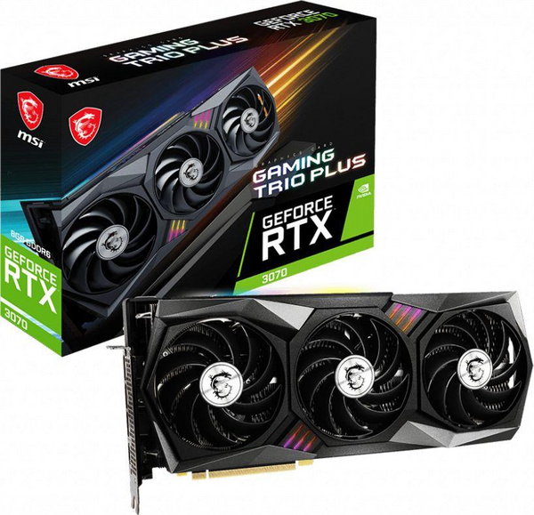 Kartë grafike MSI GeForce RTX 3070, 1770 MHz, 8GB, e zezë