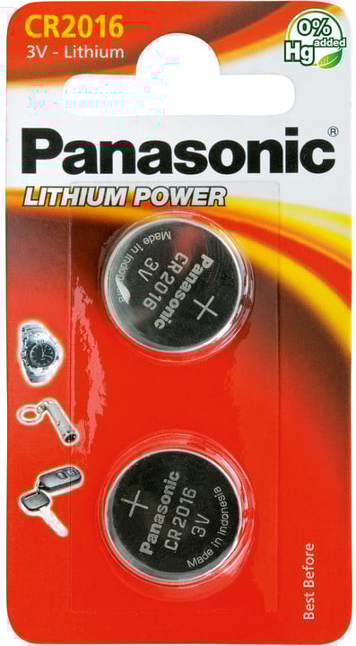 Bateri Panasonic CR-2016 2BP Li
