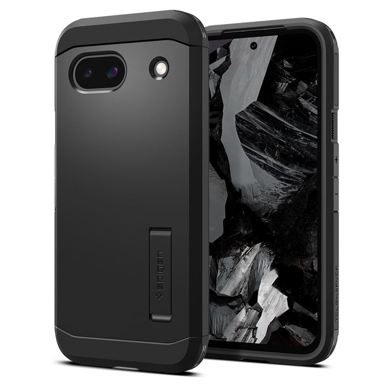 Mbrojtëse për celular Google Pixel 8a Spigen Tough Armor, e zezë