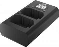 Set karikues me bateri Newell Xtra Power DL-USB-C NP-FZ100 për Sony, 2 kanale, USB-C, i zi