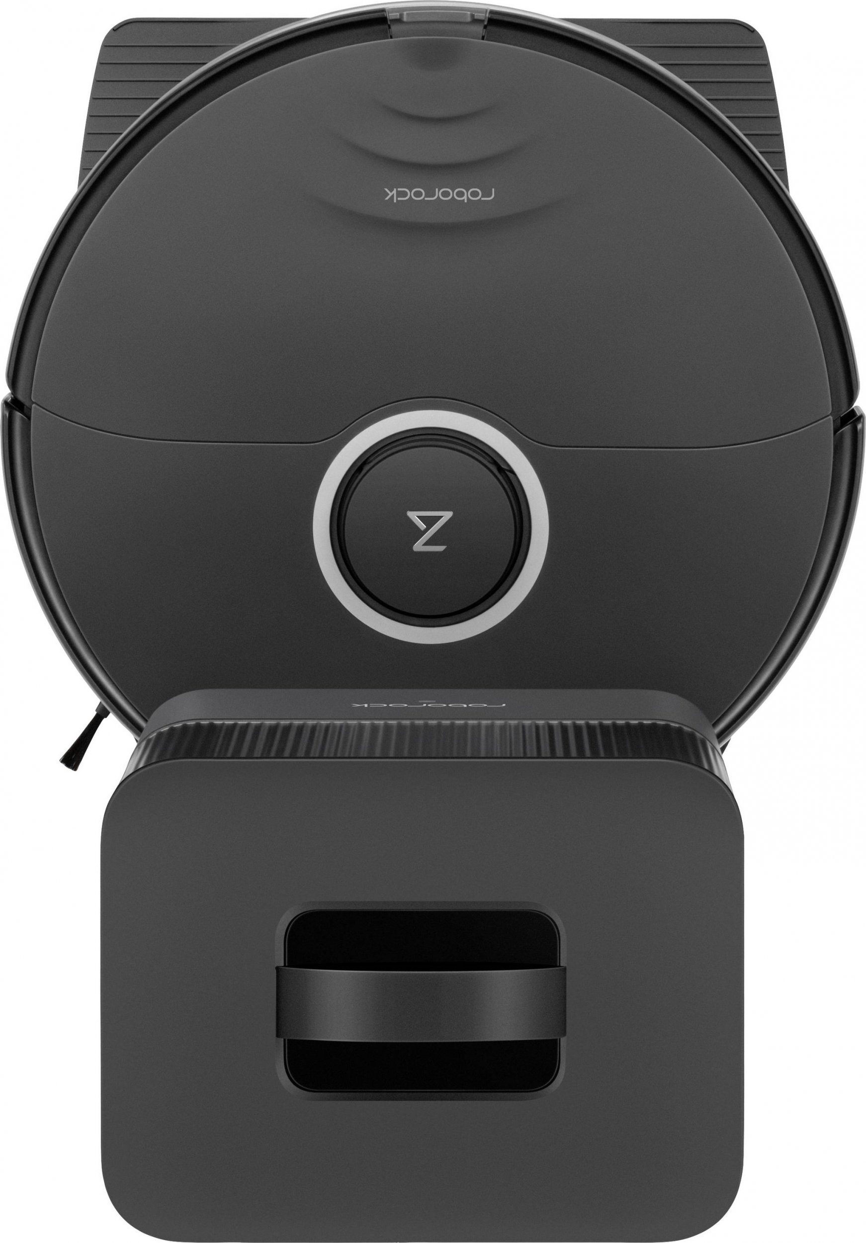 Robot pastrues Roborock S8+, stacion vetëzbrazës, navigim me lazer, i zi