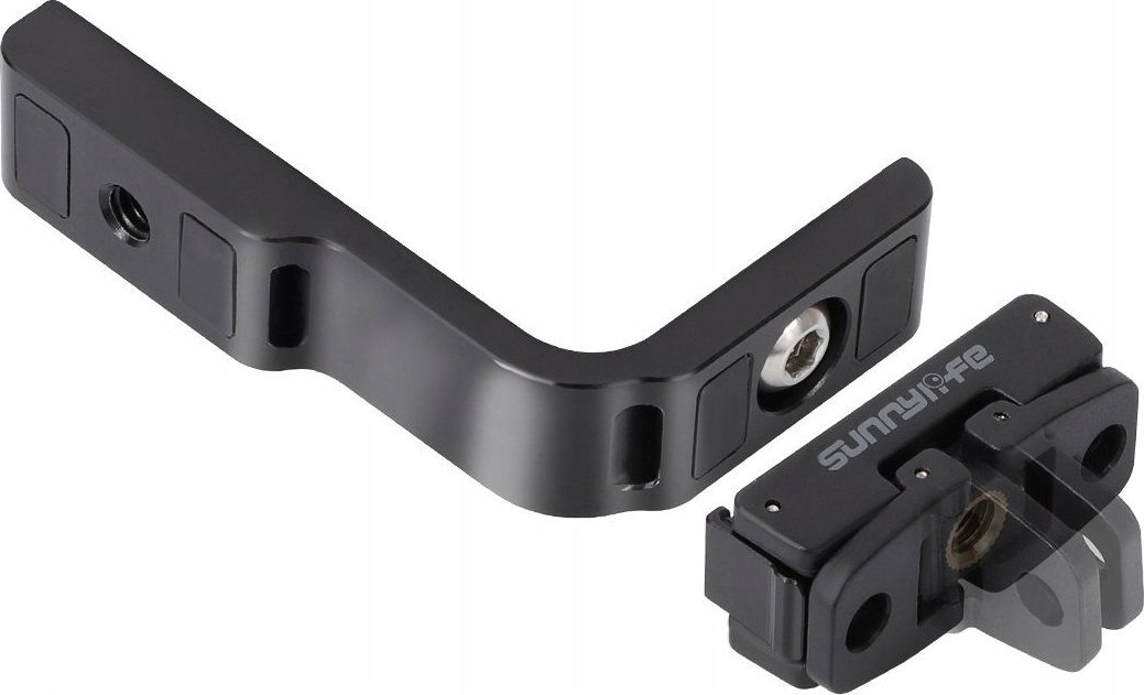 Mbajtëse SunnyLife për GoPro Insta360 X4, fije 1/4", për shina dhe korniza, e zezë