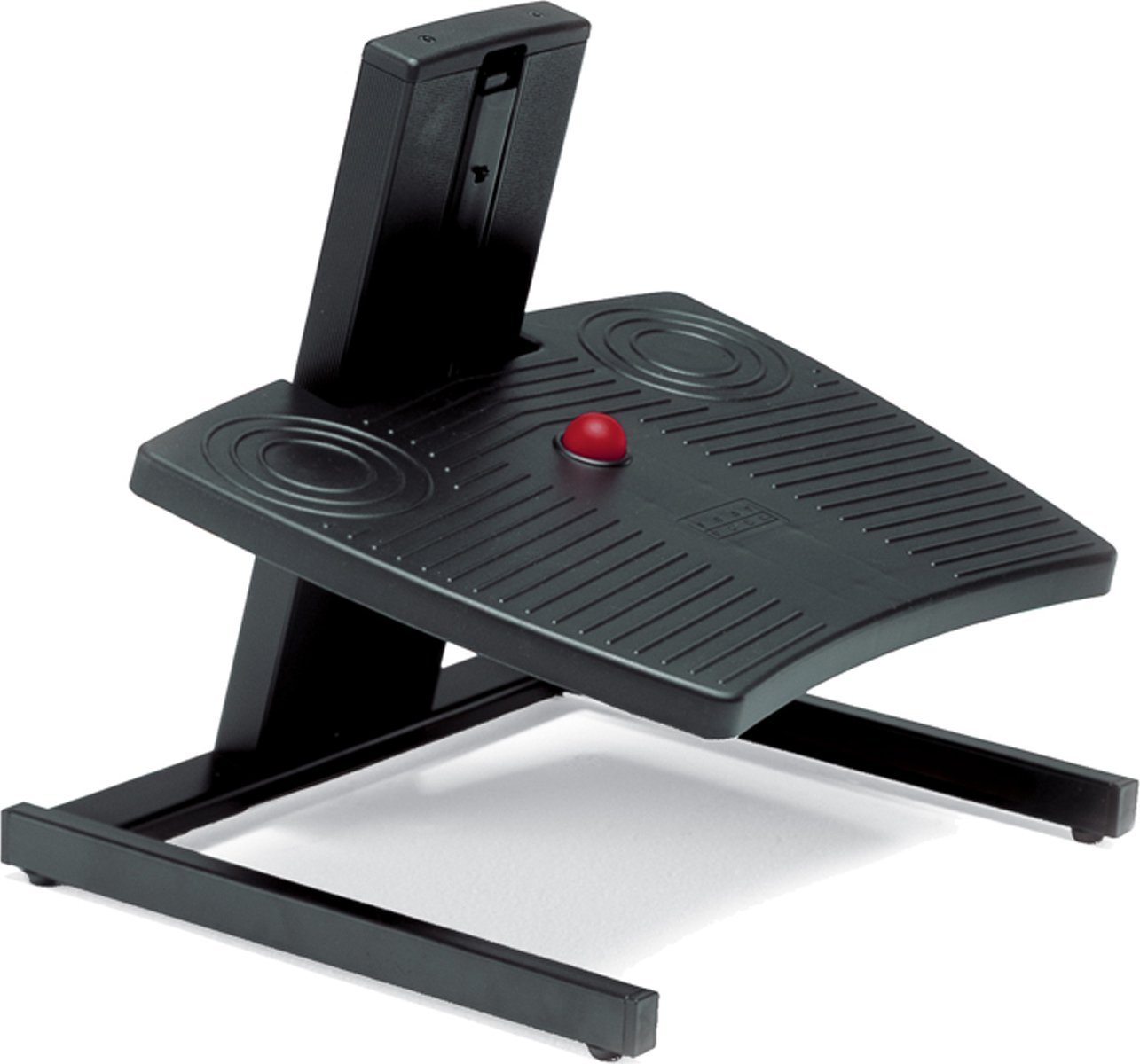 Mbajtëse këmbësh BakkerElkhuizen Footform Standard Low, ergonomike, e zezë