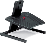 Mbajtëse këmbësh BakkerElkhuizen Footform Standard Low, ergonomike, e zezë