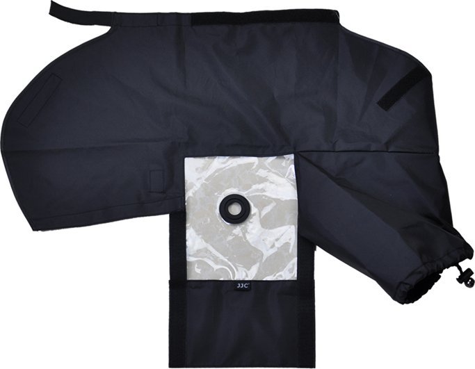 Заштитна навлака за дожд за апарат JJC RC EF, водоотпорна, монтажа на статив, црна