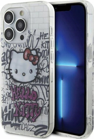 Mbrojtëse telefoni Hello Kitty HKHCP15XHDGPHT, iPhone 15 Pro Max 6.7", hardcase TPU, e bardhë