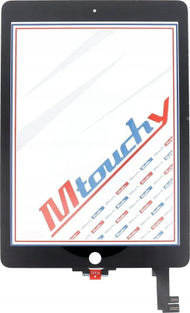 Xham me prekje MUSTTBY për iPad Air 2, me OCA, i zi