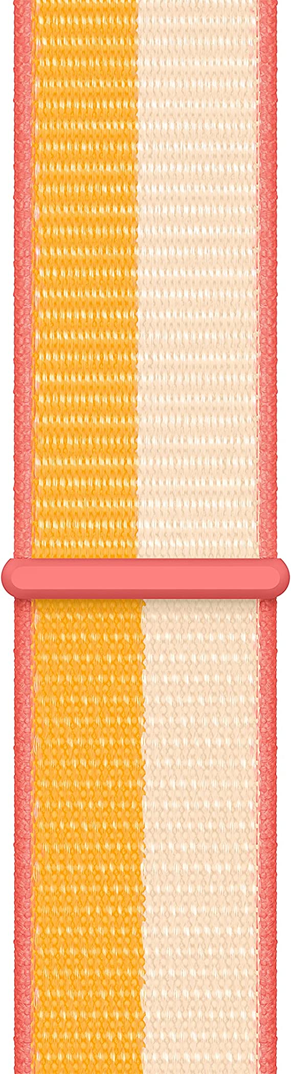 Apple Watch 45mm Band, Maize/White Sport Loop - Regular (Seasonal Fall 2021)