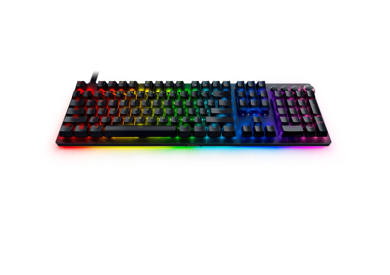 Tastierë për lojëra Razer Huntsman V2, 108 taste, Analog, RGB, e zezë