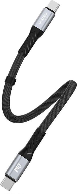 Kabllo USB Dudao USB C në USB C, 1m, PD 100W, e zezë