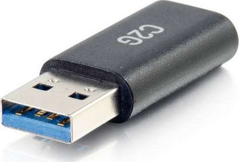 Adaptor USB C2G USB C Female në USB A Male, 5Gbps, i zi