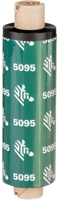 Лента за печатење Zebra 5095 Resin, 110mm, смола, црна